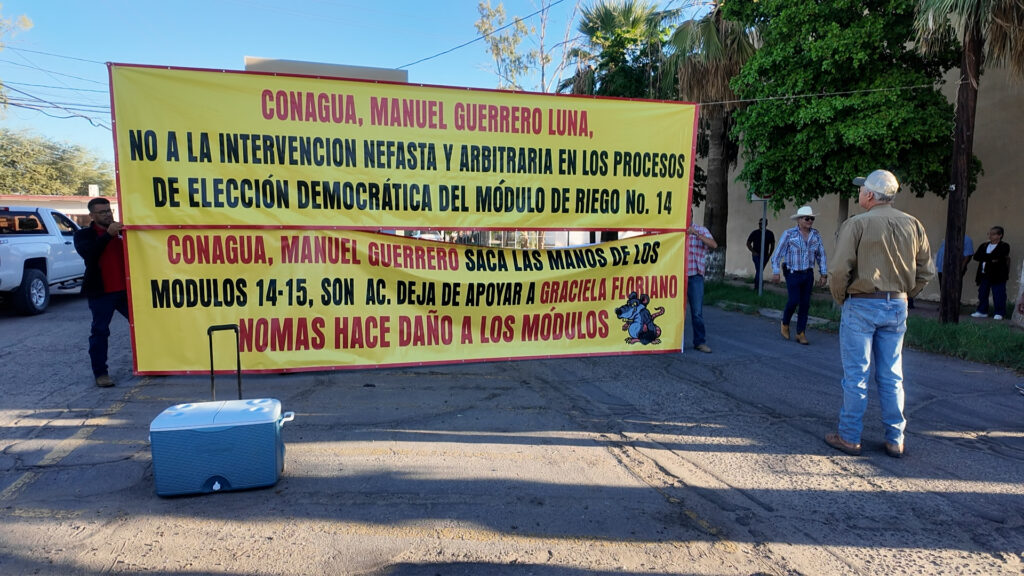 Toman instalaciones de CONAGUA