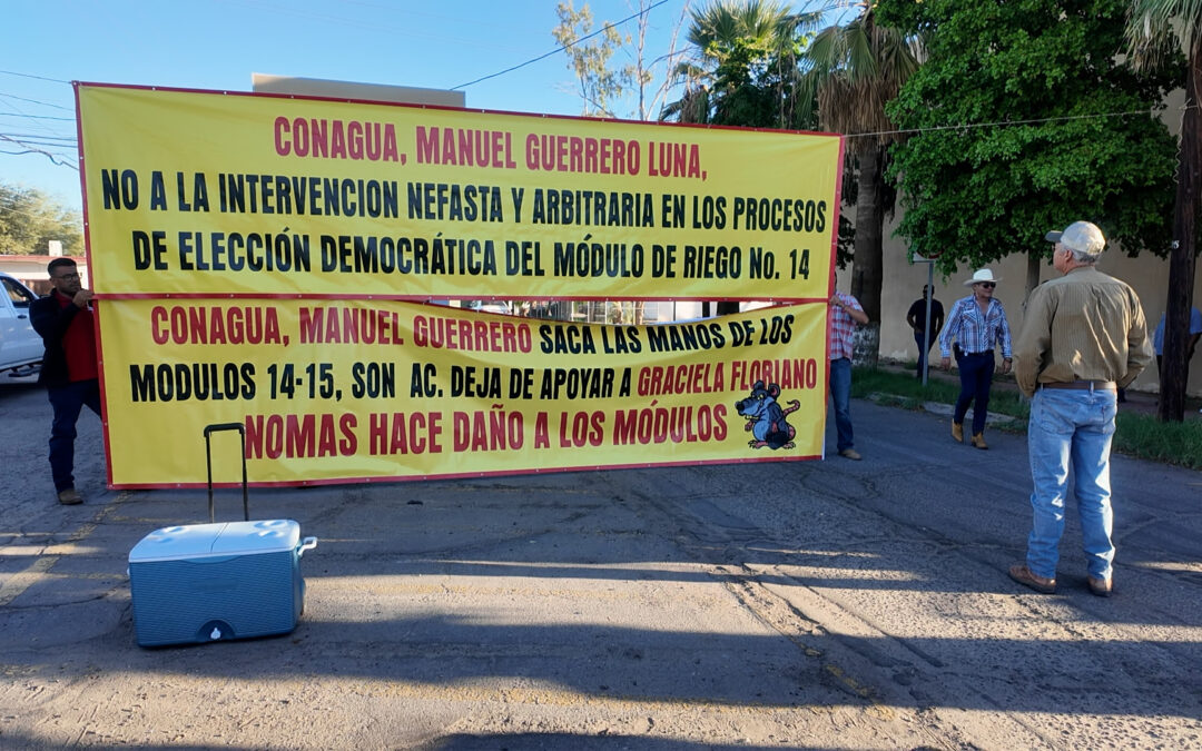 Toman instalaciones de CONAGUA