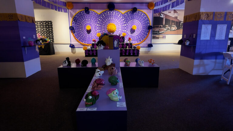 Altar de muertos en Calexico