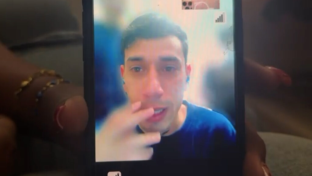 Navidad llena de tristeza para una familia venezolana tras la detención de Andrew Zambrano