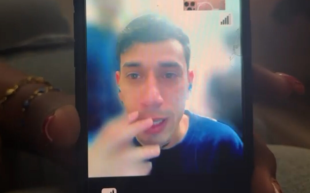 Navidad llena de tristeza para una familia venezolana tras la detención de Andrew Zambrano