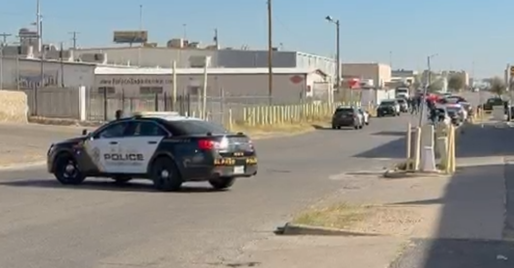 Fuerte actividad policial en El Paso por presencia de un sujeto armado