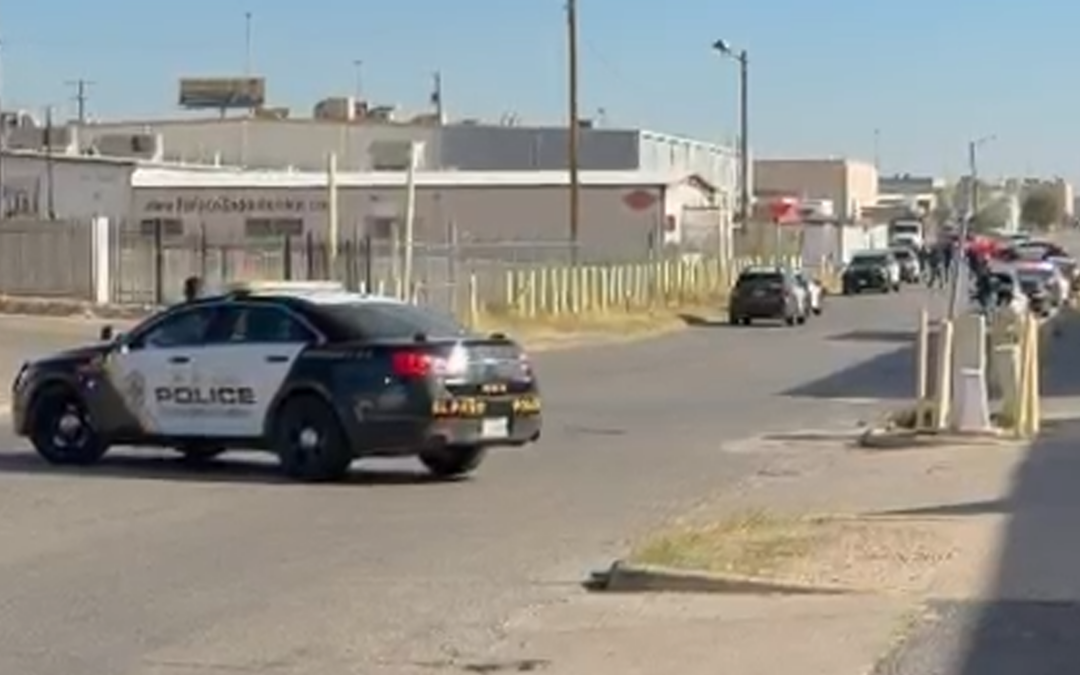 Fuerte actividad policial en El Paso por presencia de un sujeto armado