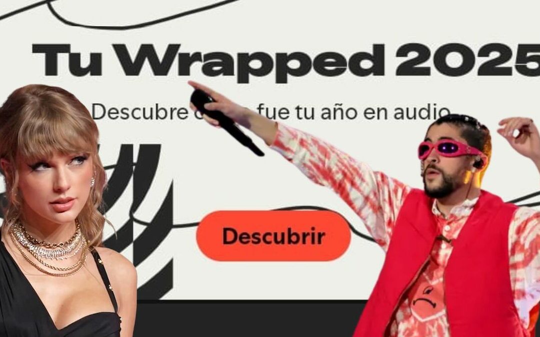 Bad Bunny Domina el Spotify Wrapped 2025: Huntrix y Taylor Swift Le Siguen en el Top Global