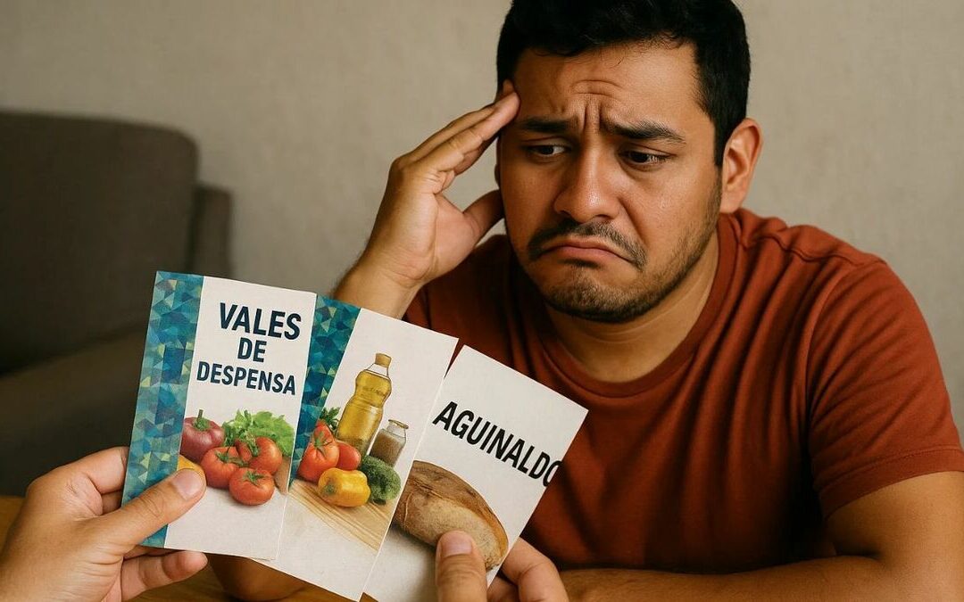 ¿Es posible recibir tu aguinaldo en vales de despensa? Lo que dice la ley laboral