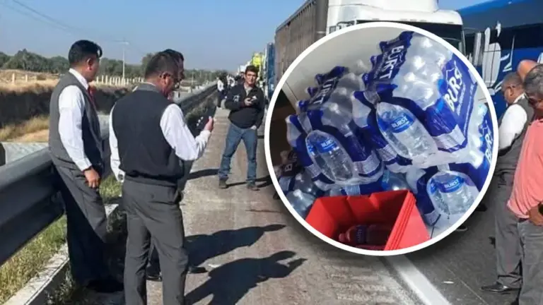 Cierre Puebla-Orizaba: Aprovechan la crisis y venden agua a camioneros a precios exorbitantes