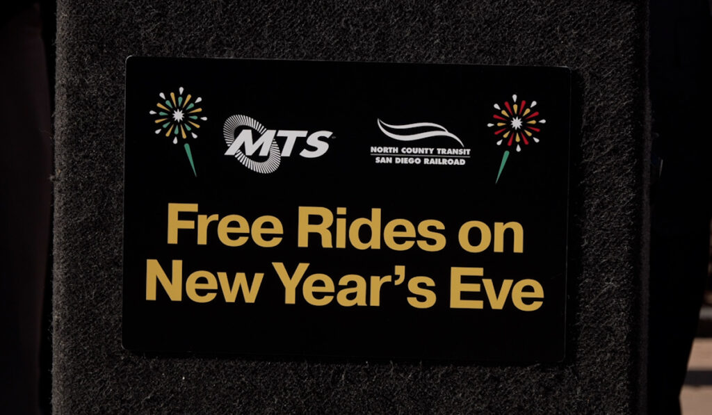 Transporte Público Gratuito en Año Nuevo: Una Medida para Festejos Seguros en San Diego