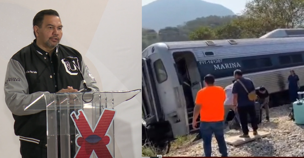 Accidente de tren en Oaxaca: Alcalde Cruz Pérez Cuellar aborda situación de juarenses heridos