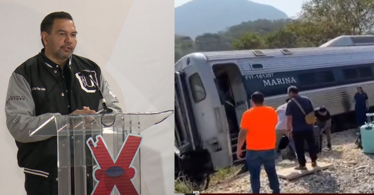 Accidente de tren en Oaxaca: Alcalde Cruz Pérez Cuellar aborda situación de juarenses heridos