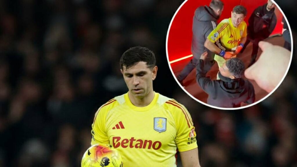 Dibu Martínez Enfrentó Aficionados del Arsenal en Un Altercado | VIDEO Impactante