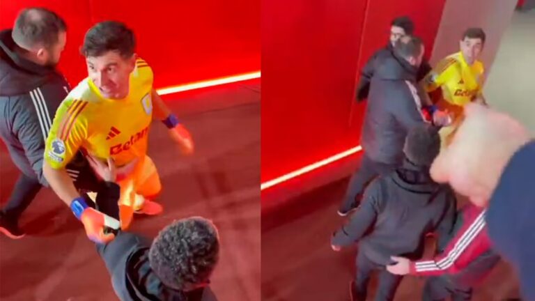 Dibu Martínez Responde a Aficionados Tras Goleada Ante Arsenal | VIDEO Exclusivo