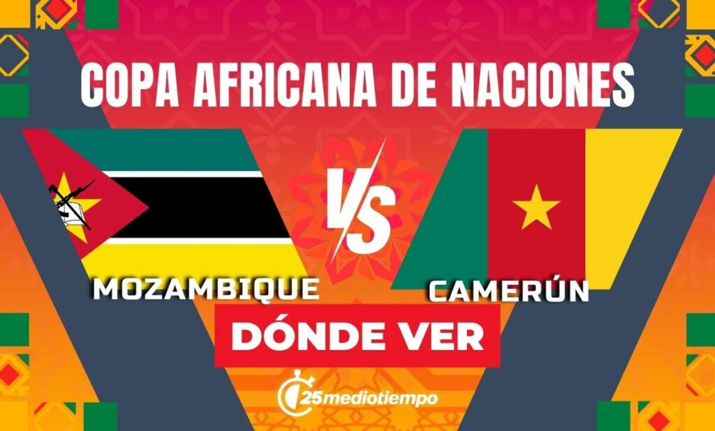 Mozambique vs. Camerún: Descubre cómo y dónde ver EN VIVO el partido de la Copa Africana 2025