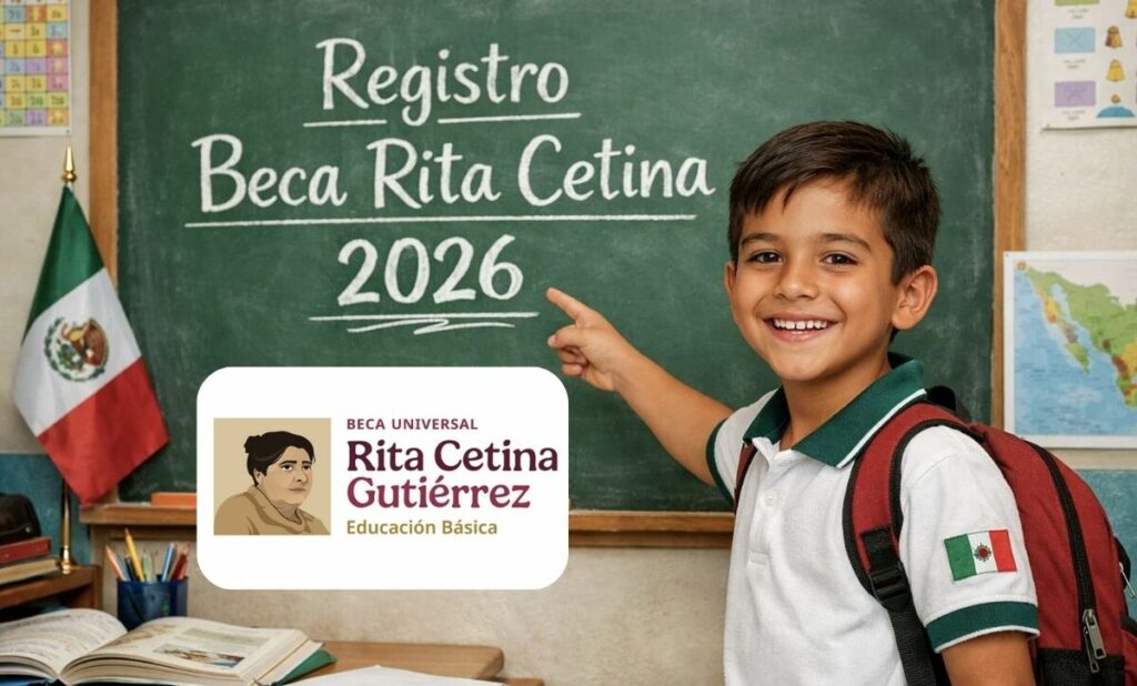 Beca Rita Cetina: Alumnos de Primaria Deben Registrarse en Enero 2026