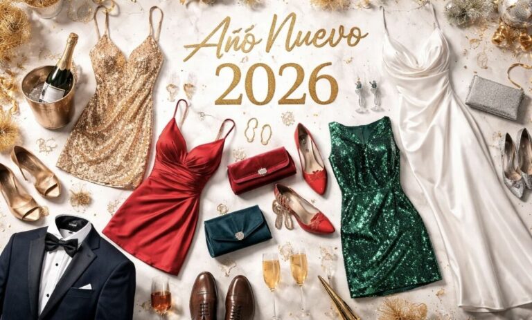 Colores para Año Nuevo: Consejos y Significado de Tu Outfit para Recibir el 2026