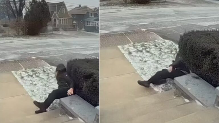 Tormenta Invernal: Abuelita ‘Volando’ por Fuertes Vientos en El Centro