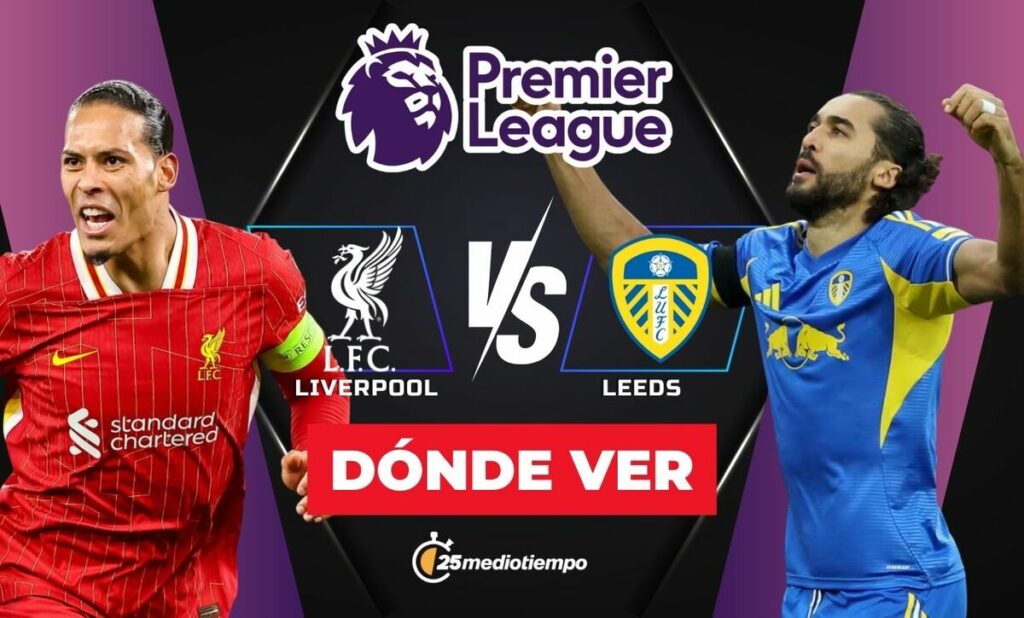 Liverpool vs Leeds: Sigue el partido EN VIVO de la Premier League J19 Hoy