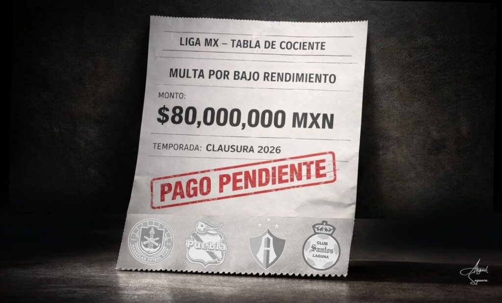 Clubes de Fútbol Enfrentan Nuevas Multas por Cociente en la Clausura 2026