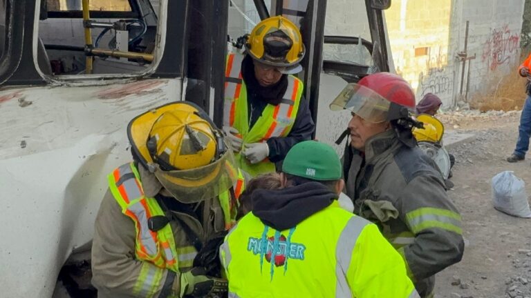 Chofer de ruta 7A en proceso legal tras accidente con tren en Saltillo