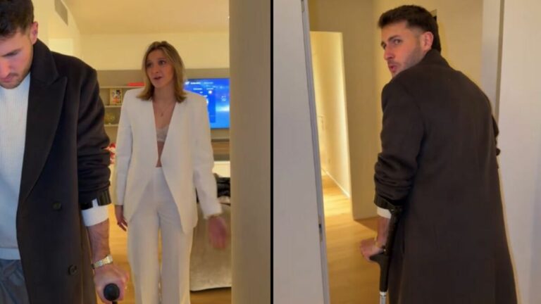 La hermana de Santi Giménez se burla de su lesión con un divertido TikTok