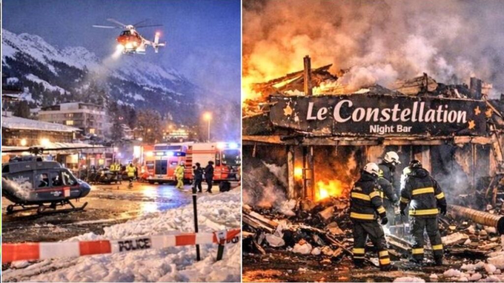 Incendio en bar de Suiza: tragedia que dejó decenas de muertos