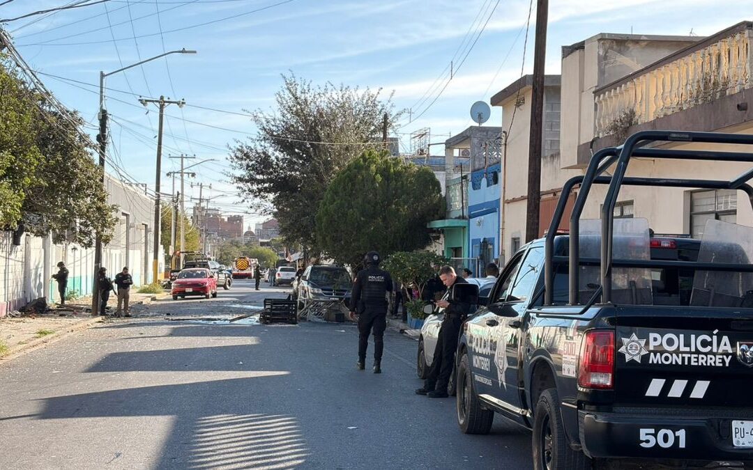 Explosión de Tanque de Gas en Monterrey Causa Incendio y Varios Lesionados