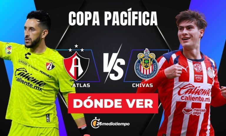 Atlas vs. Chivas: ¡Descubre cómo ver EN VIVO el Clásico Tapatío de la Copa Pacífica 2026!