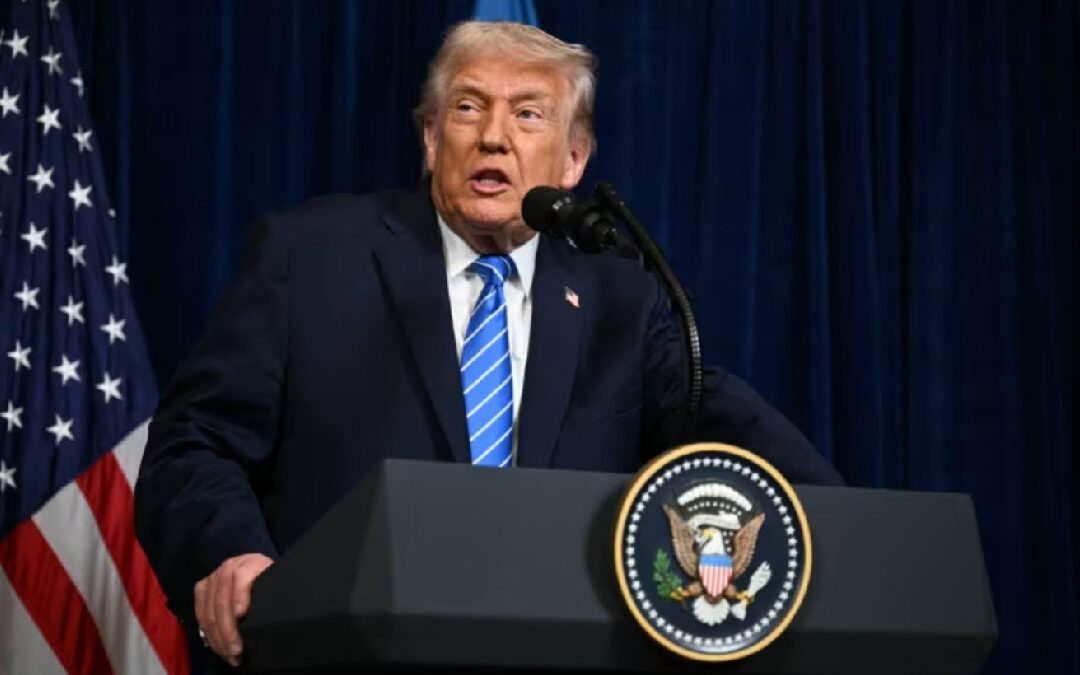 Trump afirma que Estados Unidos asume el rol en la crisis venezolana