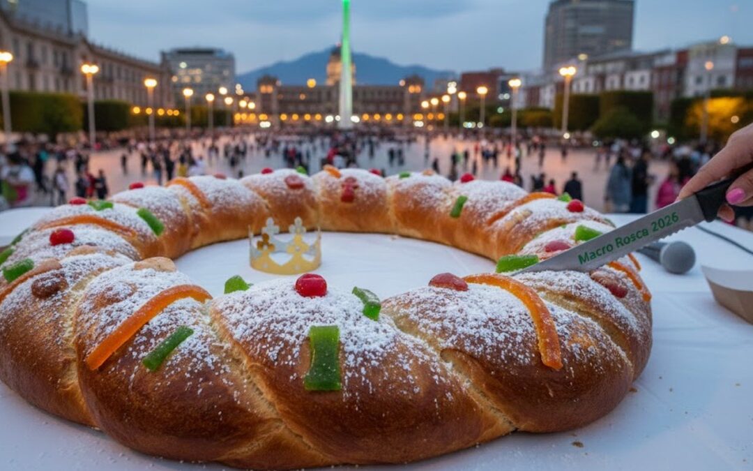 Todo lo que necesitas saber sobre la Macro Rosca de Reyes 2026 en Monterrey: fecha, hora y sorpresas