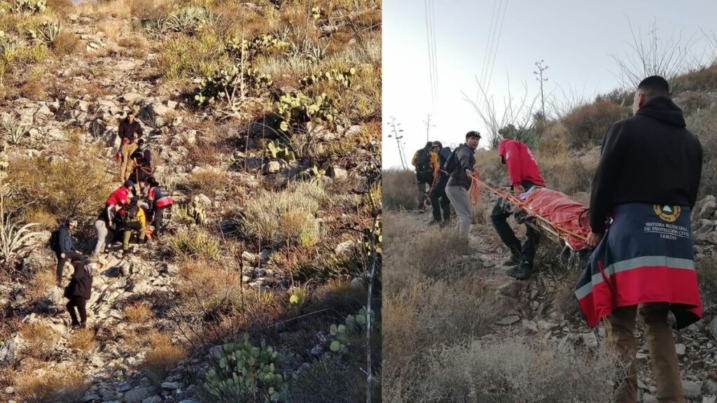 Accidente en el Cerro de las Noas: Senderista se Fractura el Tobillo y Es Rescatado