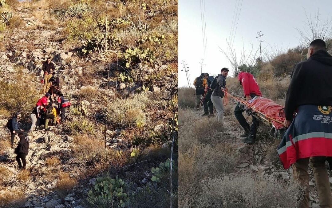 Accidente en el Cerro de las Noas: Senderista se Fractura el Tobillo y Es Rescatado