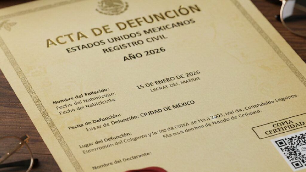 Costos para Tramitar el Acta de Defunción en Torreón 2026