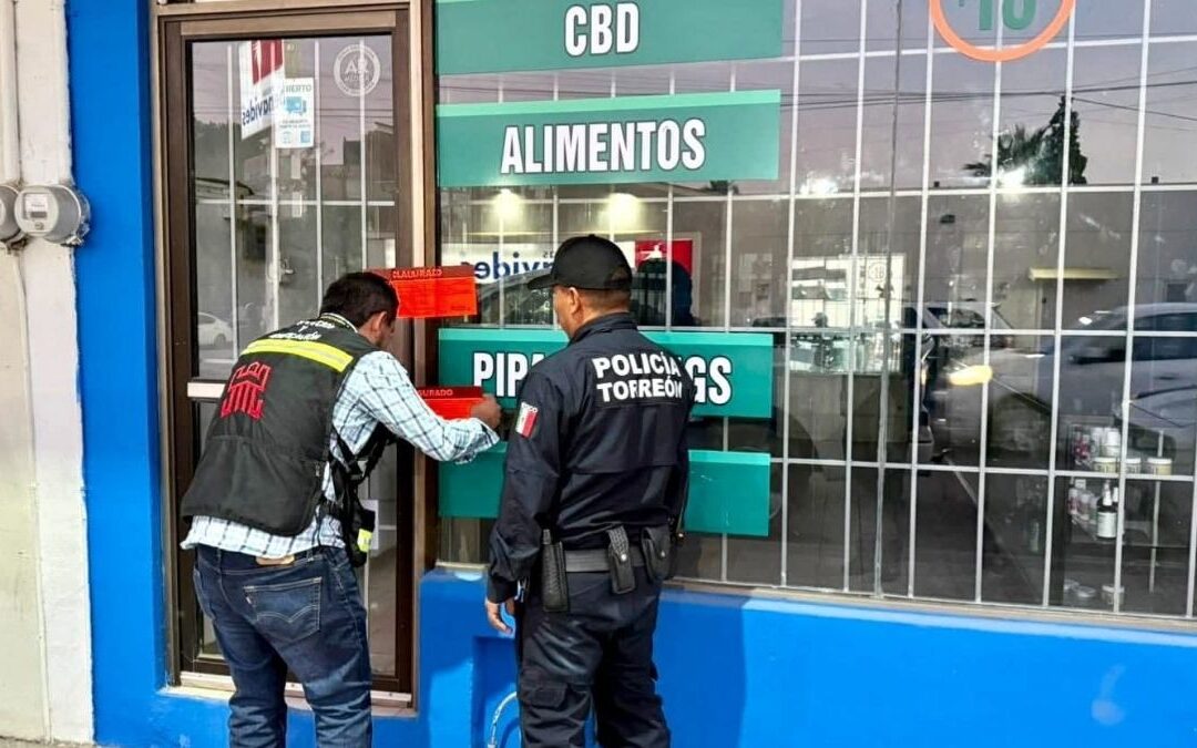 Clausura de Tienda de Derivados de Cannabis en Torreón: Un Incidente Sorprendente
