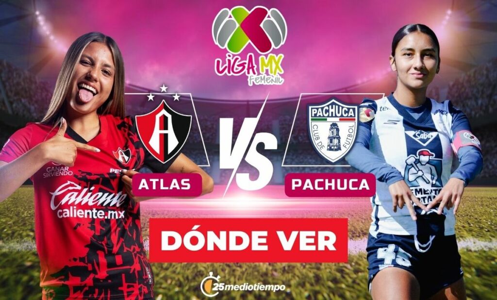 Atlas vs. Pachuca Femenil: Horario y Dónde Ver EN VIVO el Partido de la Jornada 1 del Clausura 2026