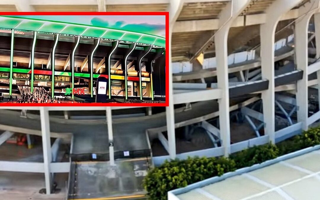 Iluminación Exterior del Estadio Banorte: Inicia la Instalación en El Centro