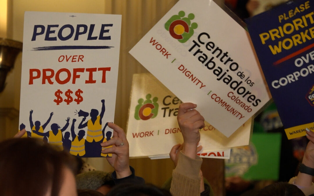 Movilización masiva en el Capitolio de Colorado por la Ley de Protección de los Trabajadores 2026