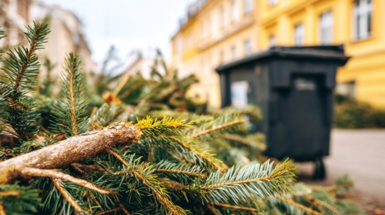 Últimos días para desechar su árbol navideño sin costo