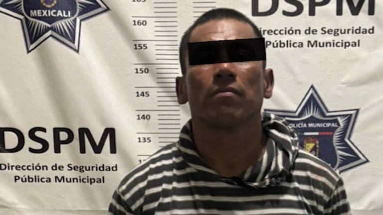 Detienen a sujeto por robo de cables de antena de telecomunicaciones en Mexicali