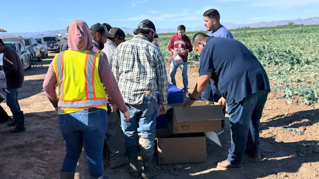 Comité de Acción del Valle organiza jornada de salud para trabajadores agrícolas en Brawley