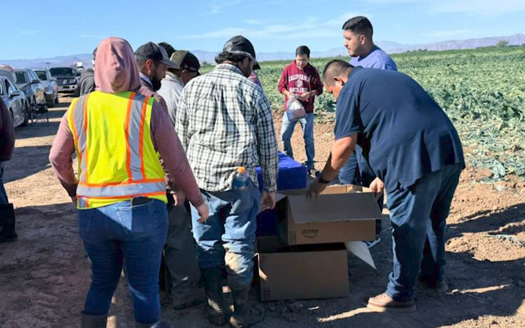 Comité de Acción del Valle organiza jornada de salud para trabajadores agrícolas en Brawley