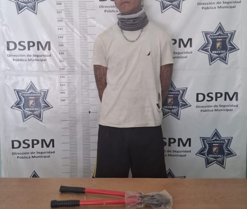 Detienen a “El Greñas” por presuntos robos con violencia en tiendas de autoservicio