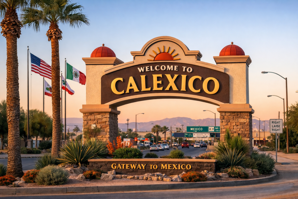 Analizan nuevo plan vial para aliviar congestión en cruce fronterizo de Calexico