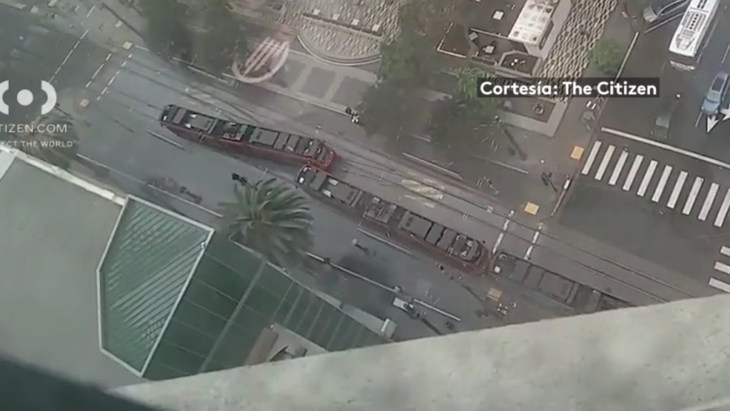 Retrasos en el servicio del Trolley en San Diego por falla en cambio de vía