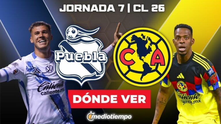 Puebla vs América: Horario y Dónde Ver EN VIVO el Partido de la Jornada 7 de Liga MX 2026