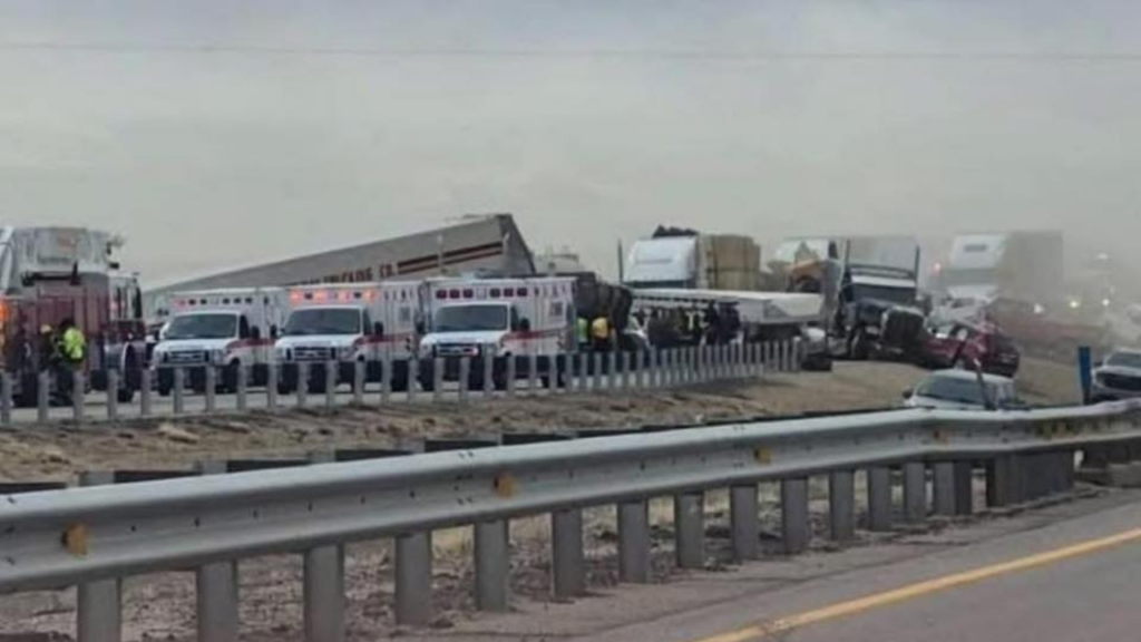 Accidente Mortal en Pueblo: Cuatro Muertos y Varios Heridos en la I-25