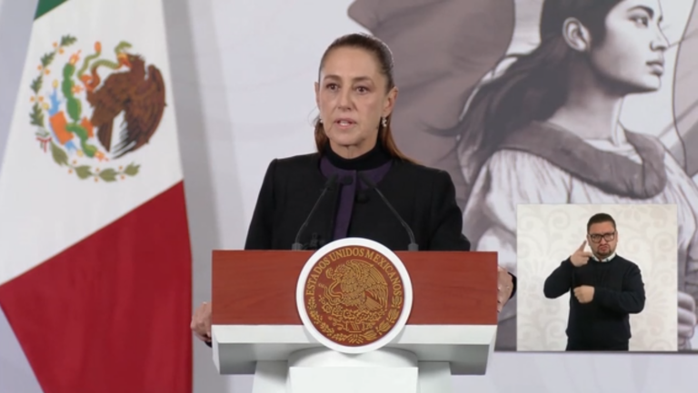 Presidenta Claudia Sheinbaum asegura que se trabaja para garantizar la paz y seguridad en México