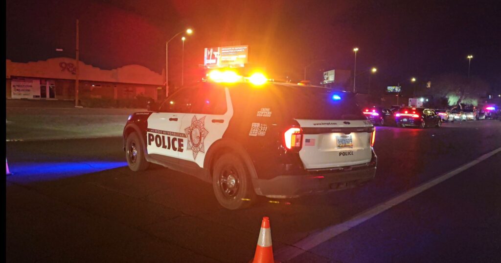 Robo de Vehículo en Las Vegas Desata Persecución Policial y Tiroteo en Boulder Highway