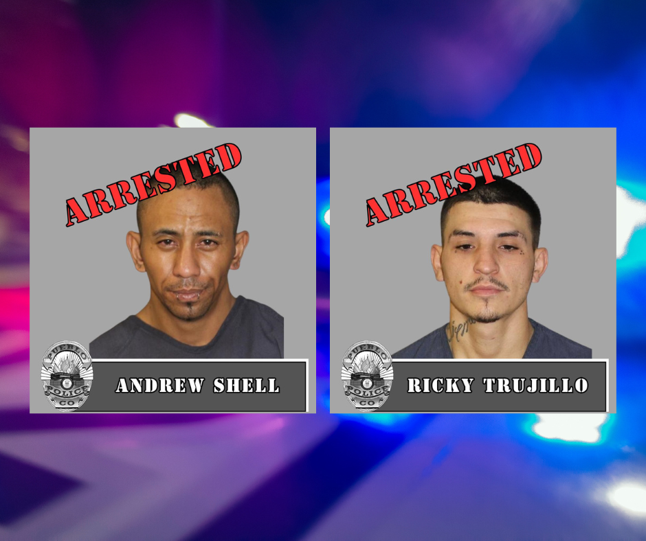 Arrestos en Pueblo: Dos hombres detenidos por amenaza armada y robo de vehículos
