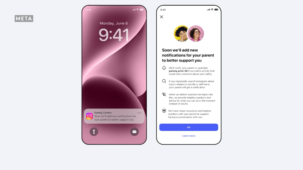 Instagram activa alerta para padres sobre búsquedas de suicidio en adolescentes