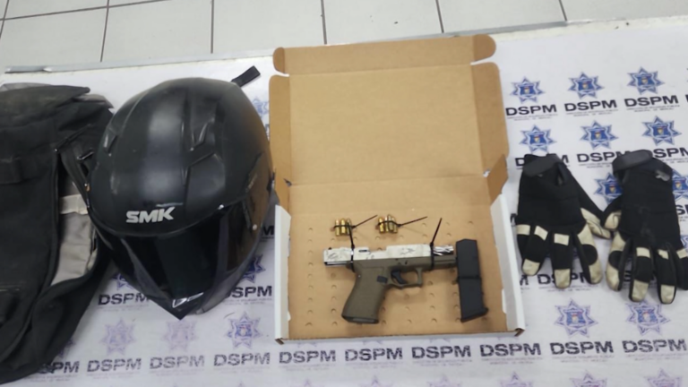 Detienen a hombre por presunta agresión con arma de fuego en colonia Hidalgo