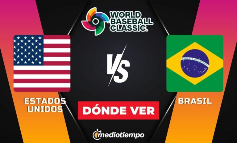 ¿A qué hora y dónde ver el Clásico Mundial de Béisbol: Estados Unidos vs Brasil?